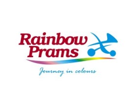 Rainbow Prams logo & graphic design entry by frankeztein
