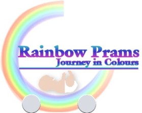 Rainbow Prams logo & graphic design entry by WhisperingSage