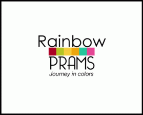 Rainbow Prams logo & graphic design entry by funkey73