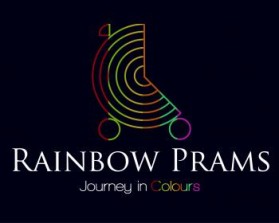 Rainbow Prams logo & graphic design entry by nymphantom