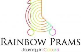 Rainbow Prams logo & graphic design entry by nymphantom