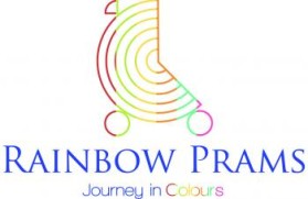 Rainbow Prams logo & graphic design entry by nymphantom