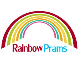 Rainbow Prams logo & graphic design entry by abed_ghat