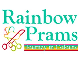 Rainbow Prams logo & graphic design entry by Wolf Hounds Rule