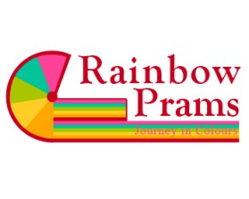 Rainbow Prams logo & graphic design entry by Wolf Hounds Rule