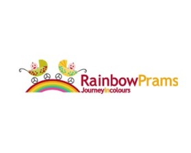 Rainbow Prams logo & graphic design entry by blackhorse