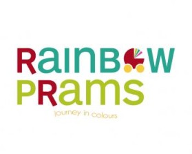 Rainbow Prams logo & graphic design entry by ProAaux E