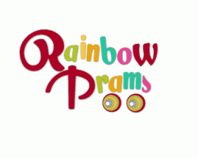 Rainbow Prams logo & graphic design entry by funkey73