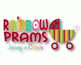 Rainbow Prams logo & graphic design entry by HisEye4Dezign