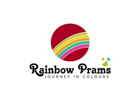 Rainbow Prams logo & graphic design entry by eShopDesigns