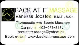 Back At It Massage entry by WhisperingSage