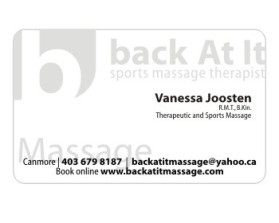 Back At It Massage entry by choesny