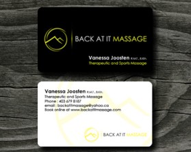Back At It Massage entry by ucal
