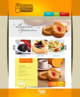 Branded Monkey and Website Screens entry by Better
