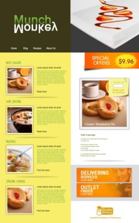 Branded Monkey and Website Screens entry by Better