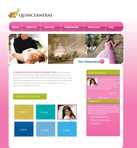 quinceaneras.com entry by maadezine