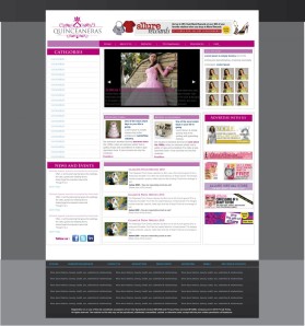 quinceaneras.com entry by maadezine