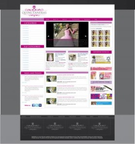 quinceaneras.com entry by maadezine
