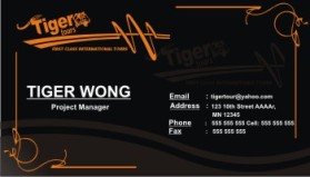 Tiger Tours entry by "3dhe"