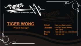 Tiger Tours entry by "3dhe"