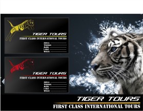 Tiger Tours entry by Design4U
