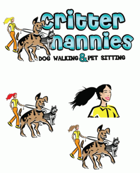 Dog Walking & Pet Sitting Company entry by ginalin