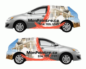 Graphic Design entry 146005 submitted by mentho0ol to the Graphic Design for MonPeintre.ca run by grenadine