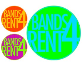 Bands4Rent.com entry by Dlight Graphics