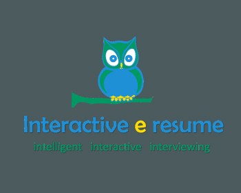 Logo Design entry 159486 submitted by rudyy to the Logo Design for InteractiveeResume.com run by persistance