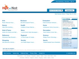 HotVsNot.com entry by maadezine