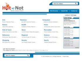 HotVsNot.com entry by maadezine