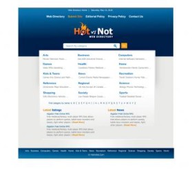 HotVsNot.com entry by maadezine