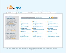 HotVsNot.com entry by maadezine