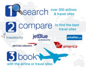Fly.com entry by visualverb