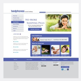 bedphones.com entry by maadezine