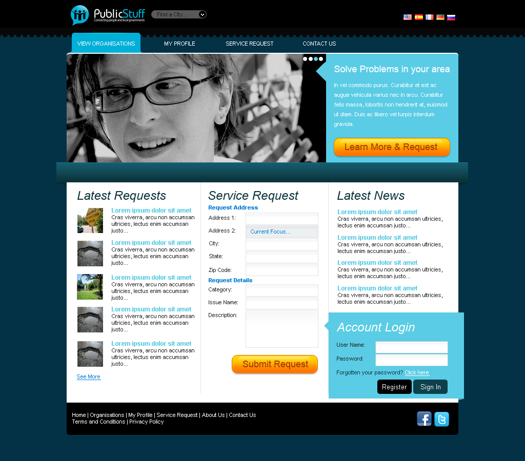 Web Design for PblicStuff