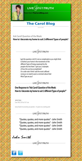 Live Your Truth entry by GreenMonkeyDesigns 
