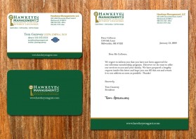 Hawkeye Management entry by Makaveli Designs
