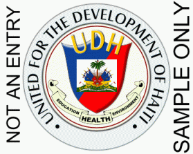 United for the Development of Haiti entry by David E Sampson