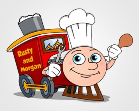 The Lane Train BBQ Team entry by samia bouabdelli 