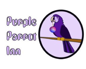 Logo Design Contest for Purple Parrot Inn entry by Sassafras