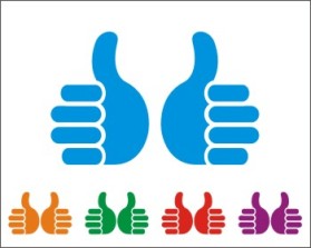 Logo Design entry 224042 submitted by grimpels to the Logo Design for livethumbsup.com run by thumbs up