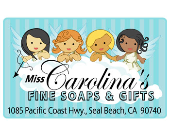 Logo Design for Miss Carolina's Fine Soaps & Gifts