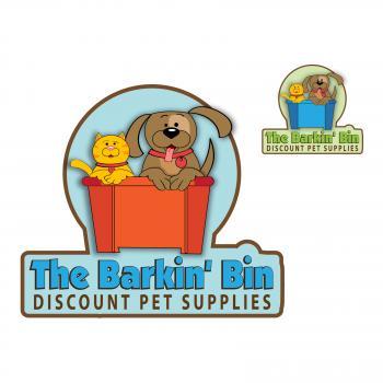 Cartoon-Style Dog Logo
