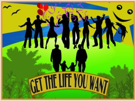 Graphic Design entry 236284 submitted by allpee to the Graphic Design for Get the Life you Want run by sonjabaram