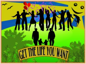 Graphic Design entry 236285 submitted by allpee to the Graphic Design for Get the Life you Want run by sonjabaram