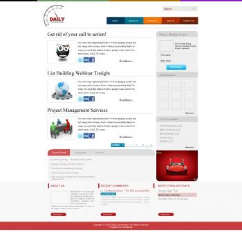 Web Design for DailyConversions.com