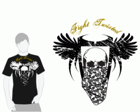 Fight Twisted (fighttwisted.com) entry by thinkspacedesign