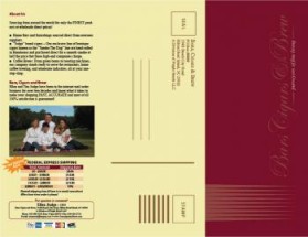 Bars Cigars and Brew entry by graphica
