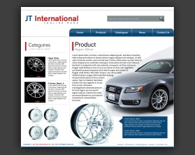 Home page for JT International entry by ojgraphics